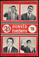 1973-1977 Honvéd évkönyv + Honvéd SE programfüzet