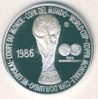 Mexikó 1984. "Futball világbajnokság ´86" Ag 18,8g T:PP