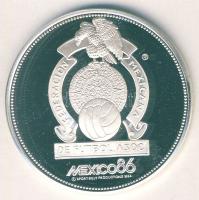 Mexikó 1984. "Futball világbajnokság ´86" Ag 18,8g T:PP