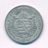 Német Államok / Szászország - Albertine 1842G 5gr Ag T:2- patina German States / Saxony - Albertine ...
