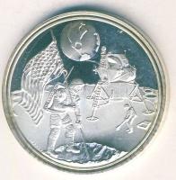 USA DN "Holdraszállás" Ag 15g T:PP