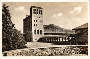 Ordensburg Sonthofen. Architekt Hermann Giesler / Sonthofen rendiség vára. Hermann Giesler műépítész / NSDAP German Nazi Party propaganda, Nazi architecture. Foto Schmölz (fa)