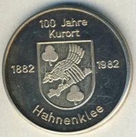 NSZK 1982. "Hahnenklee" Ag 10,8g T:PP