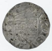 1387-1389. Denár Ag Zsigmond mindkét oldalon veretkettőződés (0,68g) T:1-,2 Hungary 1387-1389. Denar Ag Sigismund double strike on both side (0,68g) C:AU,XF Huszár: 575., Unger I.: 448.