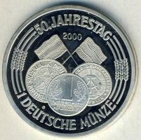 NSZK 2000. "A német érme" Ag 17,2g T:PP