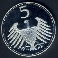 NSZK DN 5DM Germanisches Museum kópiája Ag 17,2g T:PP