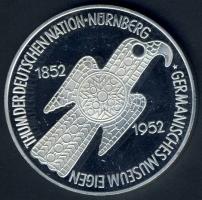 NSZK DN 5DM Germanisches Museum kópiája Ag 17,2g T:PP