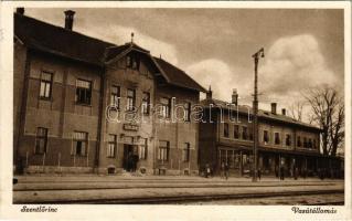 1938 Szentlőrinc, Baranya-Szentlőrinc; Vasútállomás