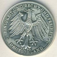 NSZK 1990. "Német Egység" Ag 21,6g T:PP