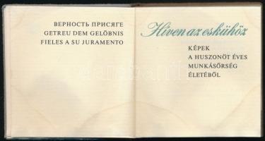Híven az eskühöz. Képek a huszonöt éves Munkásőrség életéből. Bp., 1981, Kossuth-Zrínyi. Fekete-fehé...