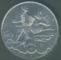 Ausztria 1995. 500Sch Ag "Hügellandschaft" T:BU