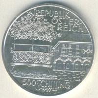 Ausztria 1997. 500Sch Ag "Kunstschmied" T:BU