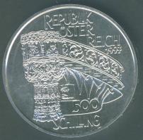 Ausztria 1997. 500Sch Ag "Steinmetz" T:BU