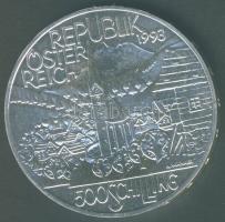 Ausztria 1993. 500Sch Ag "Alpenregion" T:BU