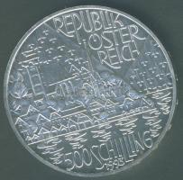 Ausztria 1993. 500Sch Ag "Alpenregion" T:BU