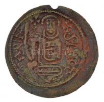 1172-1196. Rézpénz Cu III. Béla (2,68g) T:2 anyaghiány Hungary 1172-1196. Copper Coin Cu Béla III (2,68g) C:XF missing material Huszár: 72., Unger I.: 114.