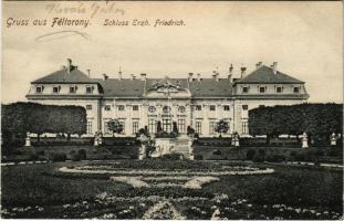 1910 Féltorony, Halbturn; Schloss Erzherzog Friedrich / kastély / castle (EK)