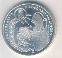 NSZK 1998G 10M Ag "Hildegard von Bingen" T:1