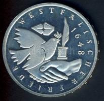 NSZK 1998J 10M Ag "Westfáliai béke" T:1