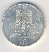 NSZK 1998A 10M Ag "Frank Alapítvány" T:1