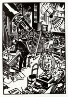 Masereel, Frans: A város. 100 fametszet. 1961, Magyar Helikon. Kiadói egészvászon kötés, kissé kopot...