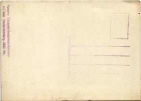 Hochschneeberg, Kaiserin Elisabeth-Gedächtnis-Kirchlein auf dem Hochschneeberg 1800 Mtr. / Erzsébet ...