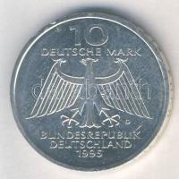 NSZK 1995D 10M Ag "W. C. Röntgen" T:1