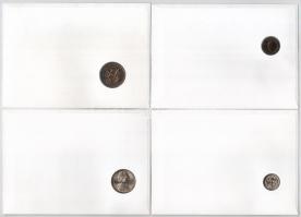 12db-os érmés boríték tétel a Nemzetközösség államaiból, mind különféle és német nyelvű tájékoztatóv...