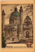 Wien, Vienna, Bécs; Karlskirche s: Heinz Wagner (EK)