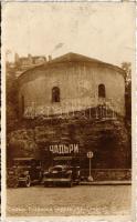 1935 Sofia, Sophia, Sofiya; Eglise St. Georges / church, automobiles (EK)