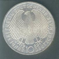 NSZK 1989G 10M Ag "40 éves az NSZK" T:1