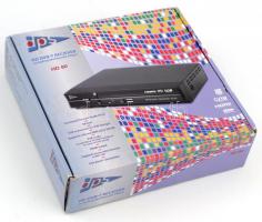 DPS HD-DVB-T vevő készülék (HD80 modell), magyar és angol nyelvű használati útmutatóval, irányítóval...