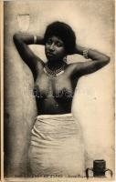 Scenes et Types. Jeune Négresse / half-naked Black woman (EK)