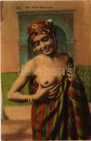 Jeune Mauresque / half-naked Moor woman
