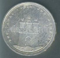 NSZK 1989J 10M Ag "Hafen und Hamburg" T:1