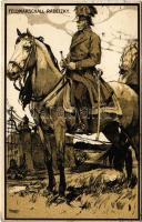 1915 Feldmarschall Radetzky / WWI K.u.K. (Austro-Hungarian) military art postcard. Ed. Strache s: Roubal (EK)