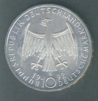 NSZK 1992G 10M Ag "K. Kollwitz" T:1