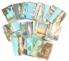 Balaton - Kb. 70 db MODERN magyar retro képeslap sok vitorlásos / Balaton - Cca. 70 modern Hungarian...