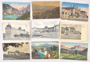 Ausztria - Kb. 75 db főleg RÉGI város képeslap vegyes minőségben / Austria - Cca. 75 mostly pre-1945 town--view postcards in mixed quality