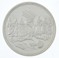 Csóka Zsuzsanna (1962-) 1996. "Millecentenárium Honfoglalás 896-1996" Ag emlékérem dísztok...