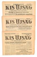 1946 A Kis Újság 3 db száma