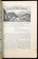 1898-1908 A Turisták Lapja 5 db száma