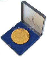 Bognár György (1944-) 1989. "A Vasfüggöny és a Berlini fal lebontása" kétoldalas aranyozot...