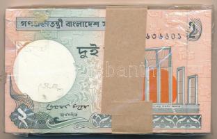 Banglades 2010. 2T (100x) sorszámkövető, kötegelővel T:I
Bangladesh 2010. 2 Taka (100x) consecutive...