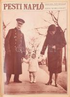 1930 A Pesti Napló számai könyvbe kötve, sok képpel