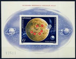 1972 Apolló-program vágott blokk Mi 103