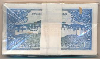 Bhután 2013. 1Ng (100x) sorszámkövetők kötegelővel T:I
Bhutan 2013. 1 Ngultrum (100x) consecutive s...