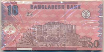 Banglades 2007. 10T (50x) sorszámkövető T:I,I- Bangladesh 2007. 10 Taka (50x) consecutive serials C:...