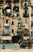 1910 Napoli, Naples; old town