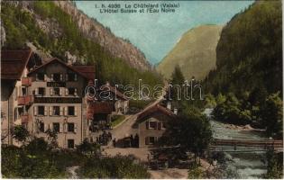 Le Chatelard (Valais), LHotel Suisse et lEau Noire / hotel